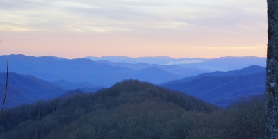 The Great Smoky Mountain is part of the Blue Ridge Mountains, a mountain range in the Eastern US extending from West Virginia to Georgia. It is called the Blue Ridge because of the bluish color when the mountain is seen from a distance.