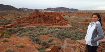 Wupatki Ruins at Wupatki National Monument in Arizona.